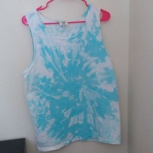 Comfort colors tie dye tank
